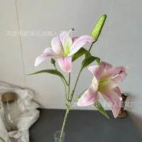 лилия 3D светло-розовая