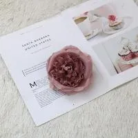 пачка 20 штук голова пиона 12 см среднефиолетовый