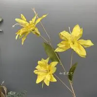 лилия тройная желтая