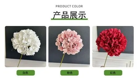 гортензия 24 см красная