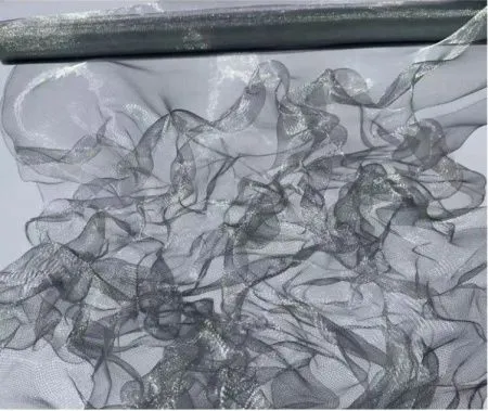 мелкая сетка рулон серебро 5 м, ширина 1 м