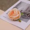 пачка 20 штук бутон роз персиковые