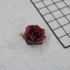 пачка 20 штук головы роз 7 см бордовый