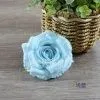 пачка 20 штук роза объемная 12 см голубой