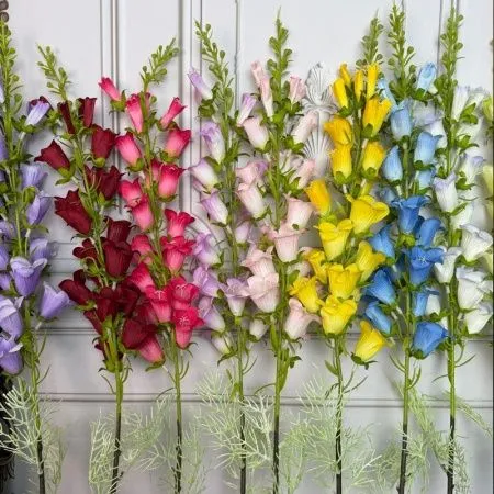 колокольчик 5 шт желтый