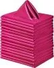 комплект из 20 атласных салфеток  фуксия