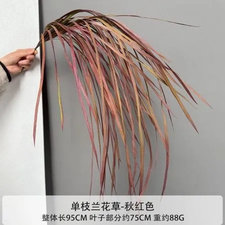 осока 2 штуки розово-бежевая