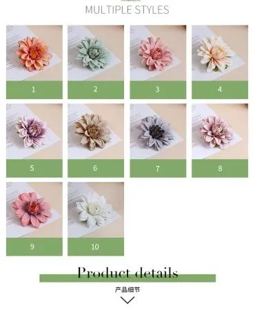 пачка 50 штук георгин 10 см розовая