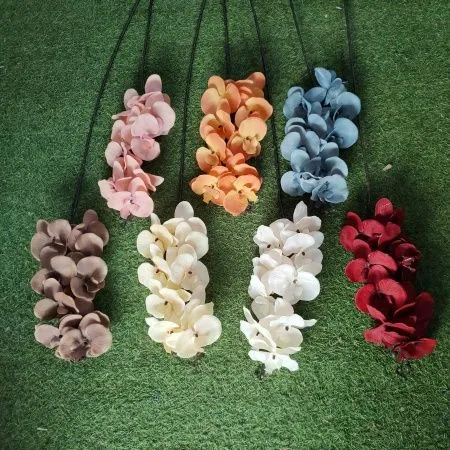 орхидея ткань эконом белый