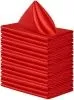комплект из 20 атласных салфеток  красный