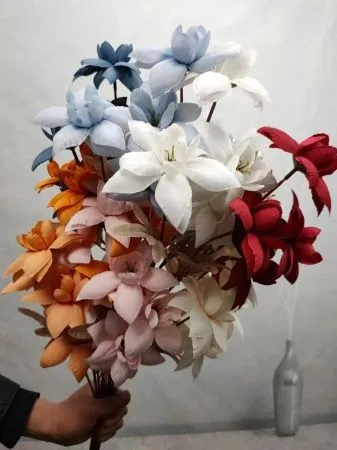 Букет жасмин бордовый