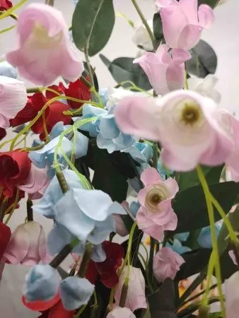 висячий колокольчик белый