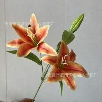 лилия 3D оранжевая