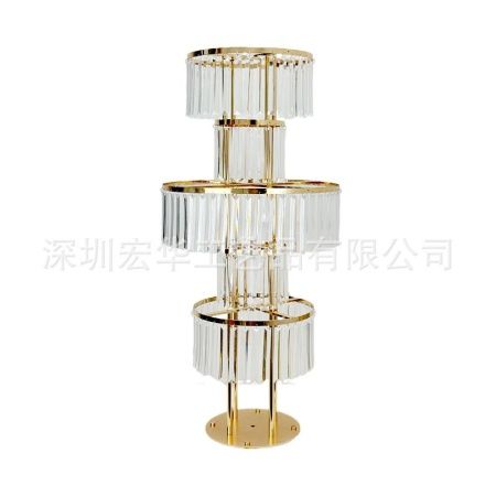 ярусная стойка 5 ярусов 110 см золото кр. дно