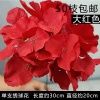 опт 10 штук гортензия на ножке красная