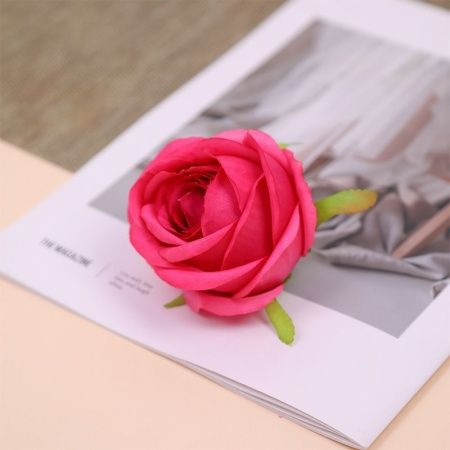 пачка 20 штук бутон роз фуксия