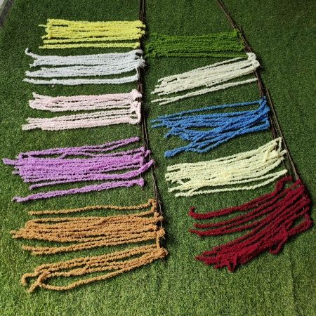 висячий рис 75 см шампань