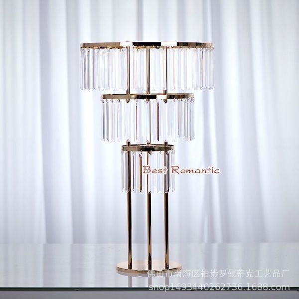 Ярусная стойка 85 см золото (D50-35-20)