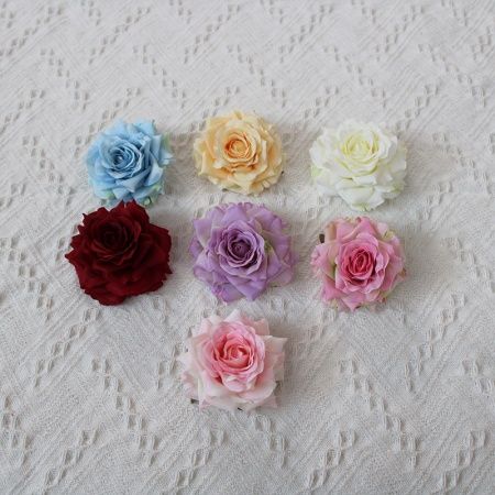 пачка 50 штук головы роз светло-розовый