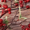ветка красных ягод опт 10 штук ветка красных ягод опт 10 штук