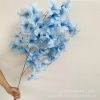 ветка колокольчика пышная ярко-голубой