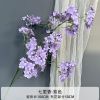 ветка цветущая 5 штук фиолетовая