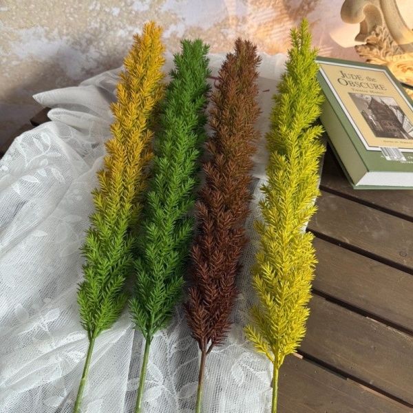 лисий хвост 5 шт желто-зеленый