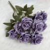 букет мини-роз 9 голов 8 см фиолетовый