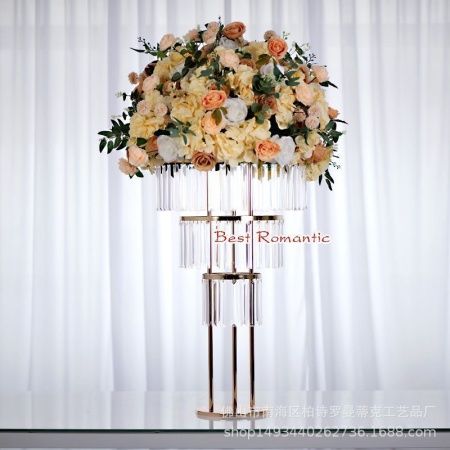 Ярусная стойка 85 см золото (D50-35-20)