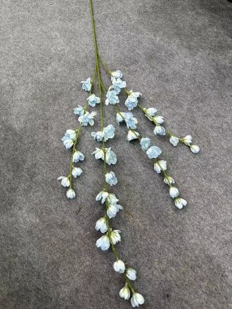 ветка глицинии голубой