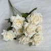 букет мини-роз 9 голов 8 см шампань