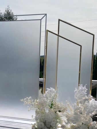 рулон матового пластика 20 м, толщина 0,5