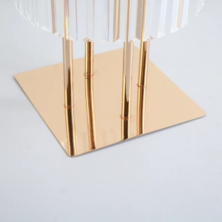 ярусная стойка основание квадрат золото 70 см