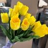 тюльпан 5 штук желтый