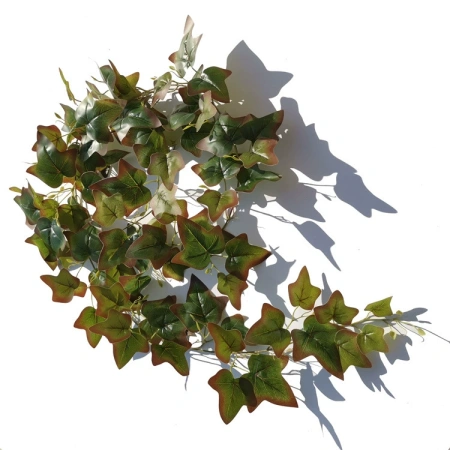 лиана плющ 2,2 м 2 шт  коричнево-зеленая
