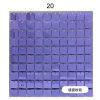 Панель с пайетками 30см х 30 см прозрачная основа цвет зеркально светло-фиолетовый 20