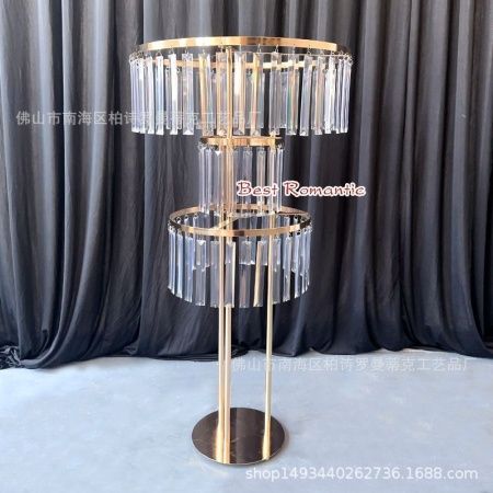 Ярусная стойка 100 см золото (D50-35-20)