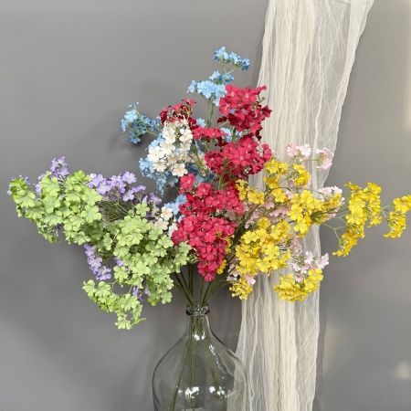 ветка цветущая 5 штук светло-розовая