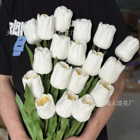 тюльпан 5 штук розовый